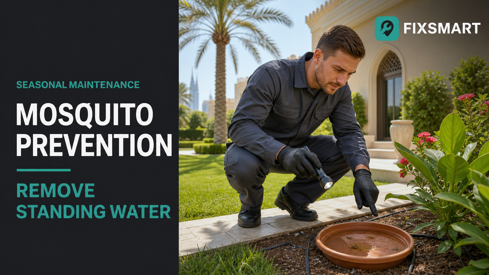 Mosquitoes and Standing Water in Dubai: Summer Home Checklist