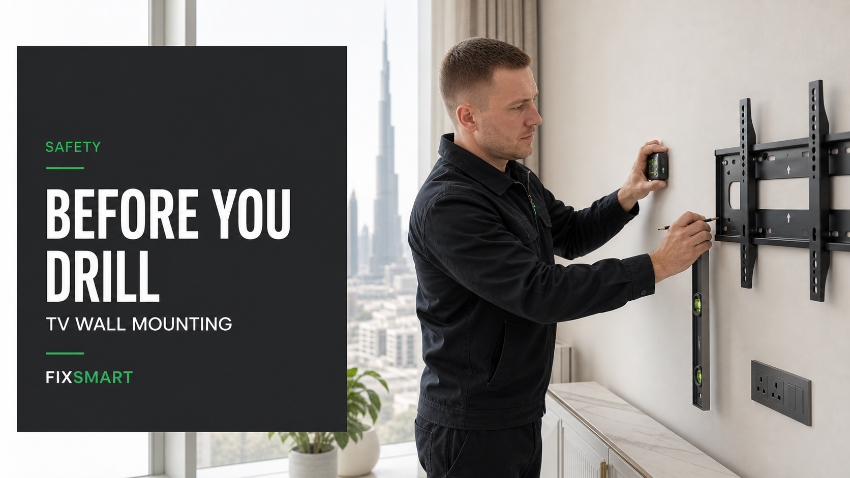TV Wall Mounting in Dubai: Before You Drill