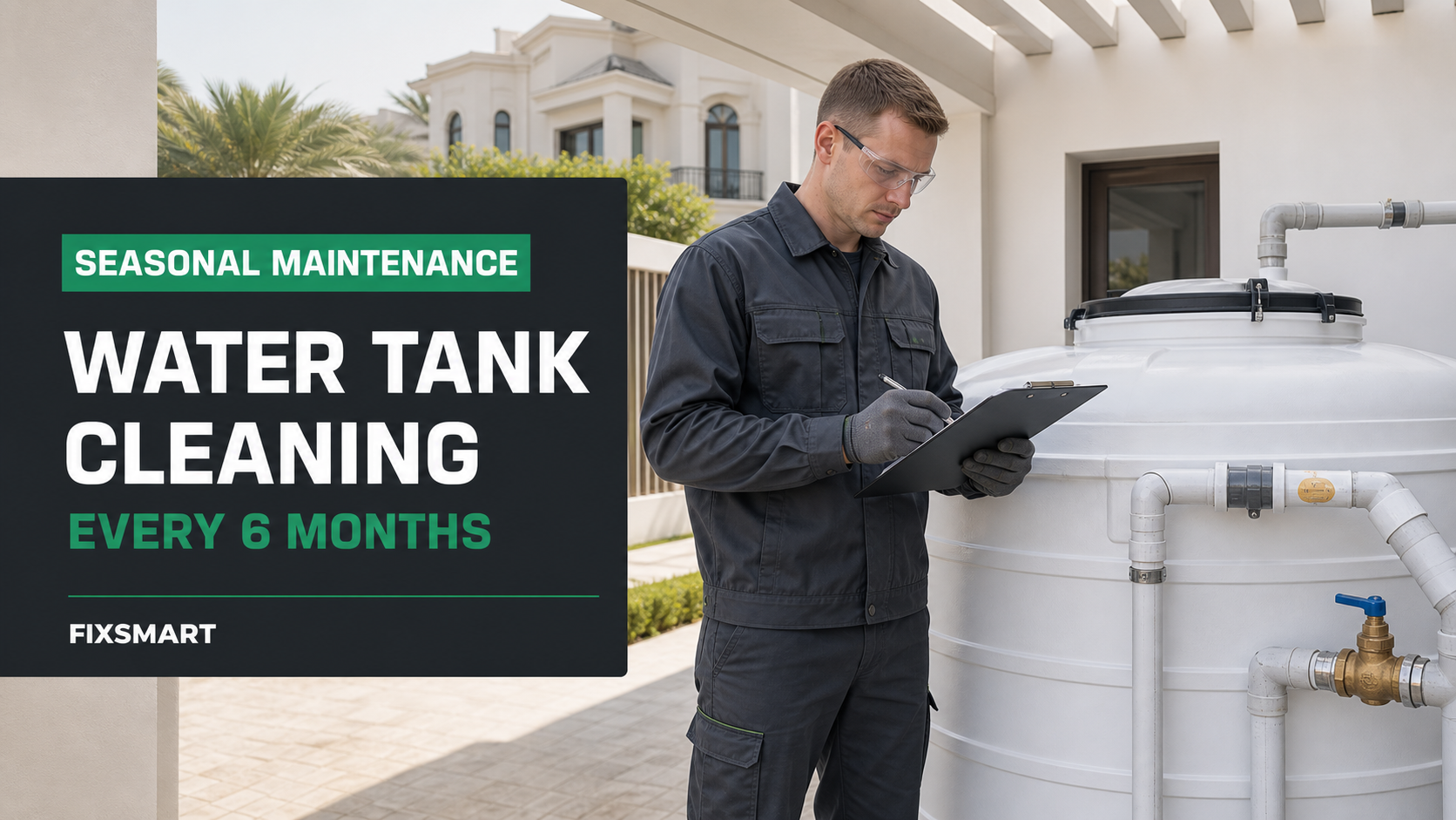 Water Tank Cleaning in Dubai: Six-Month Checklist